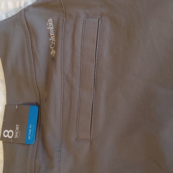 NWT Columbia Women's Anytime Outdoor Long Short Gray - Picture 13 of 13